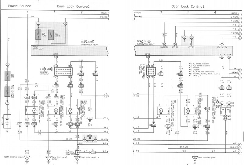 Прадо электросхема