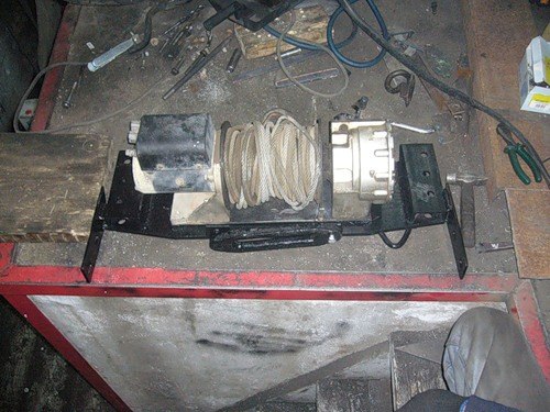Вертикальная лебедка AISIN 1000