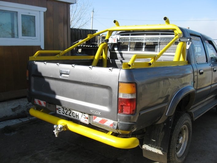 Лебедка в кузов хайлюкса - Тех. вопросы 4Runner и HiLux 1го и 2го ...