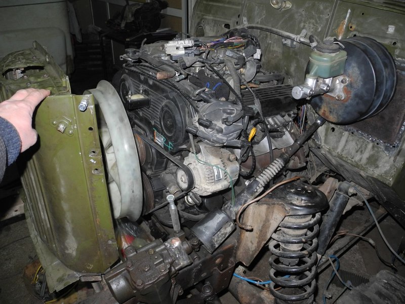 Свап комплект на уаз 469 дизель - 93 фото