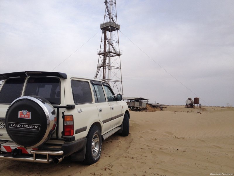 Буровая в Каракумах