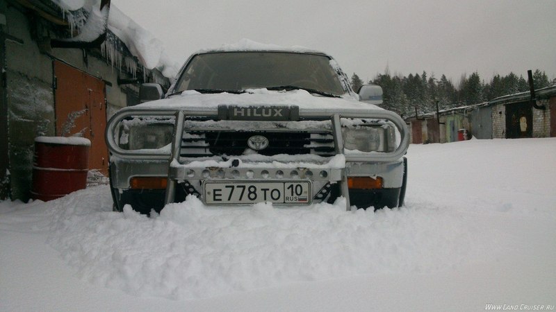 Выпал первый снег в Костомукше