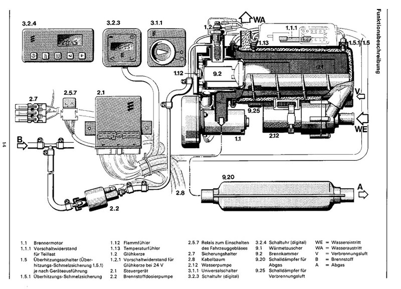 Hydronic 10 схема подключения