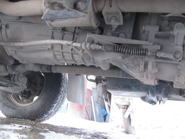 переделка ниссан атлас с 2wd на 4wd