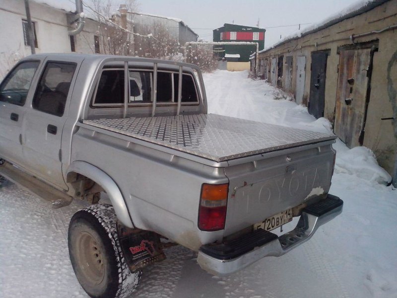 самодельная крышка на пикап