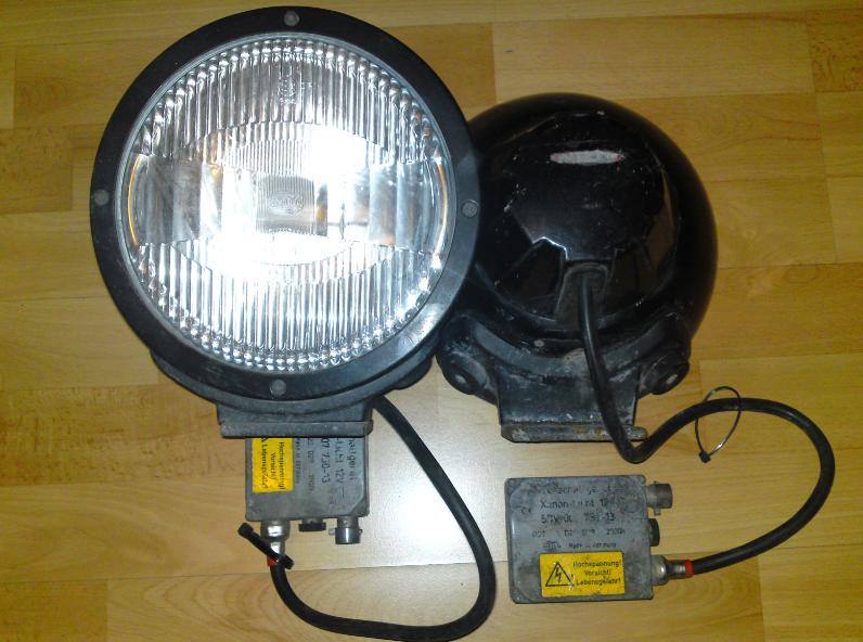 HELLA Luminator установка ксенона