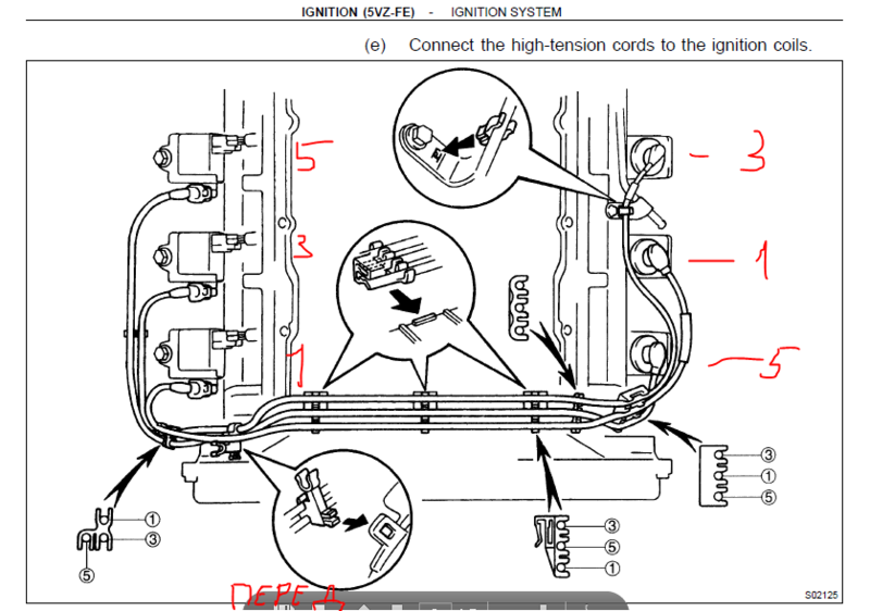 Схема подключения бронепроводов 3s fe
