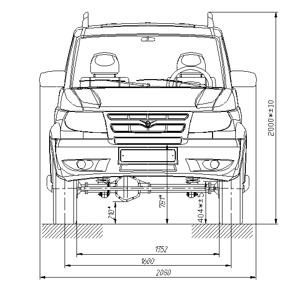 Toyota land cruiser 200 чертеж
