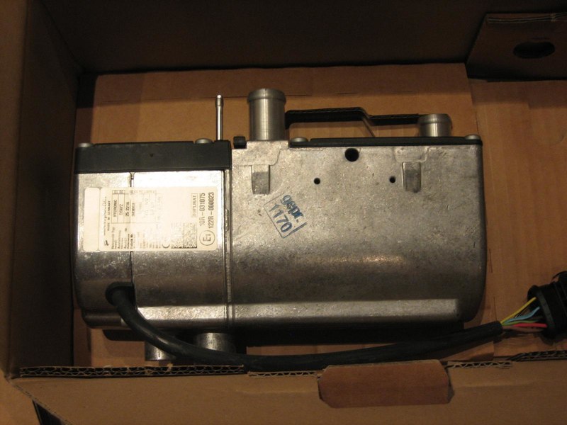 Переделка догревателя webasto в предпусковой подогреватель vw amarok ...