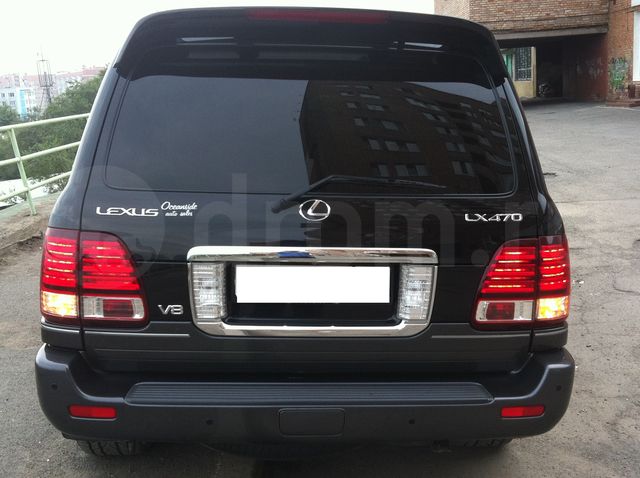 Подключение ламп заднего хода - Lexus LX (UZJ100), 4,7 л, 2003 года электроника 
