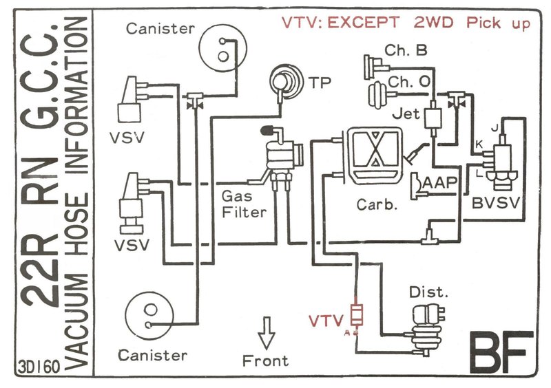 Схема подключения вакуумных трубок
