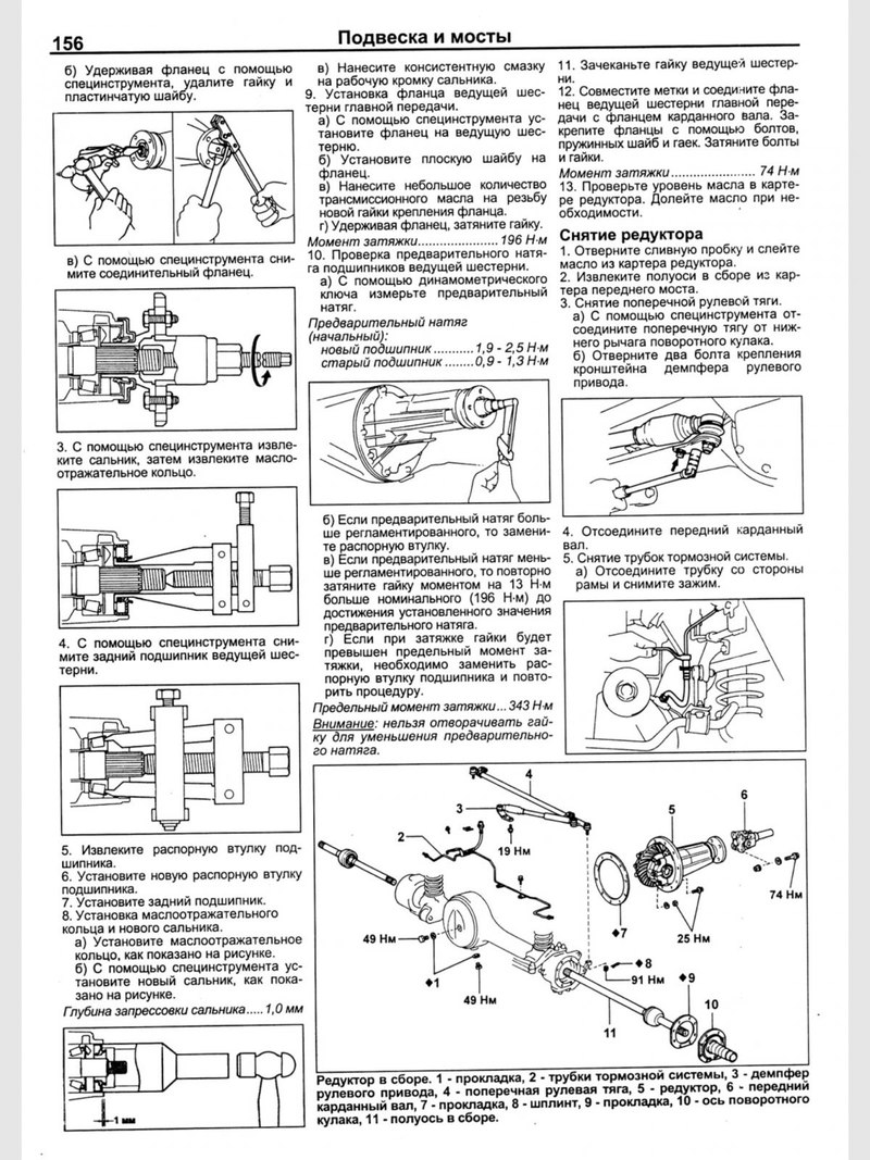 Задний мост сузуки джимни схема