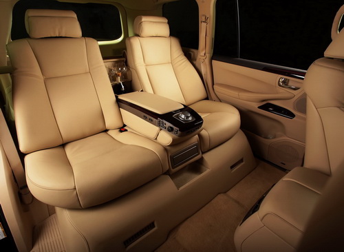 Lexus LX 570 салон коньячный
