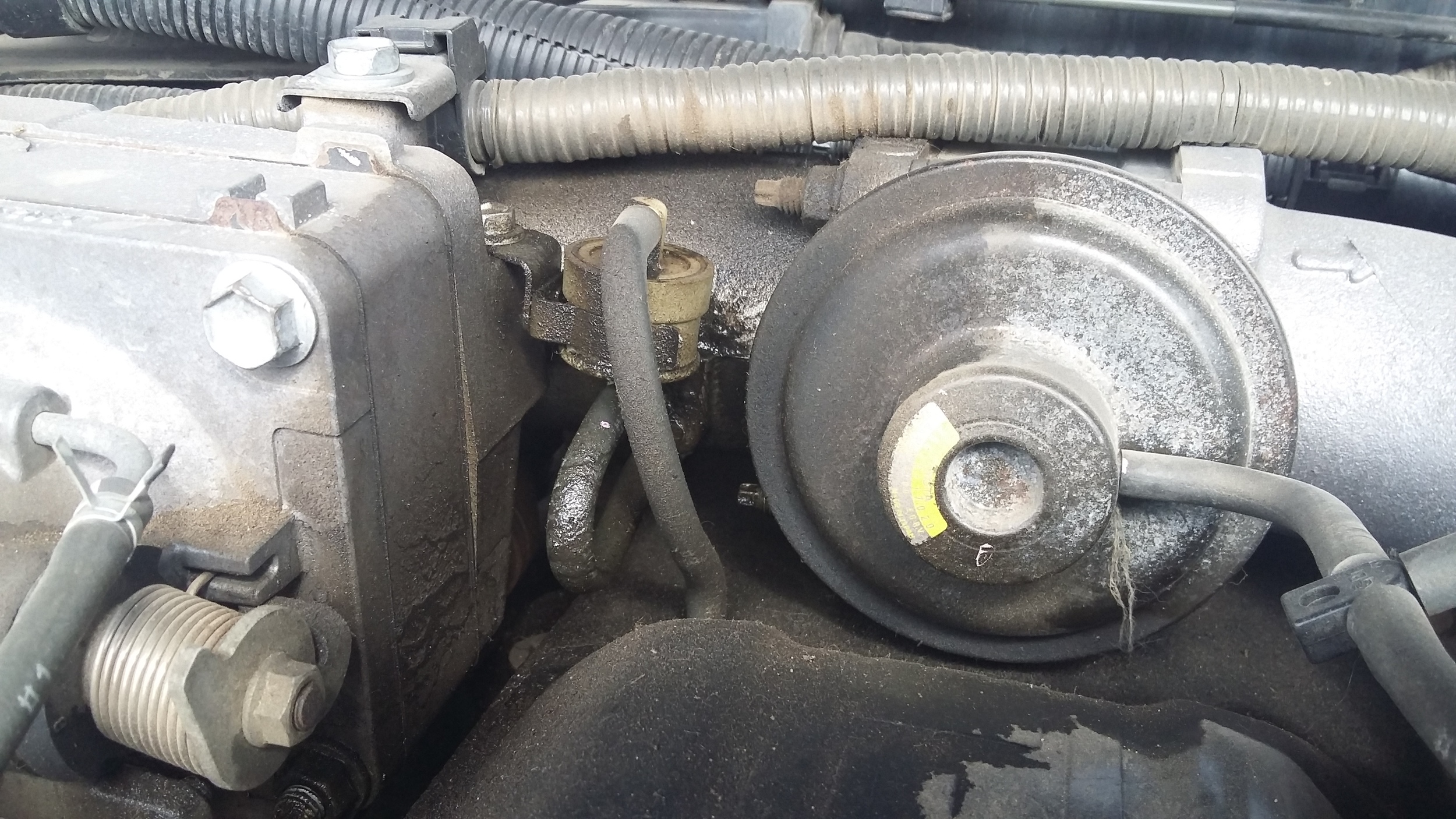 Масло на впускном коллекторе - Тех. вопросы Landcruiser серий 80, 100 ...