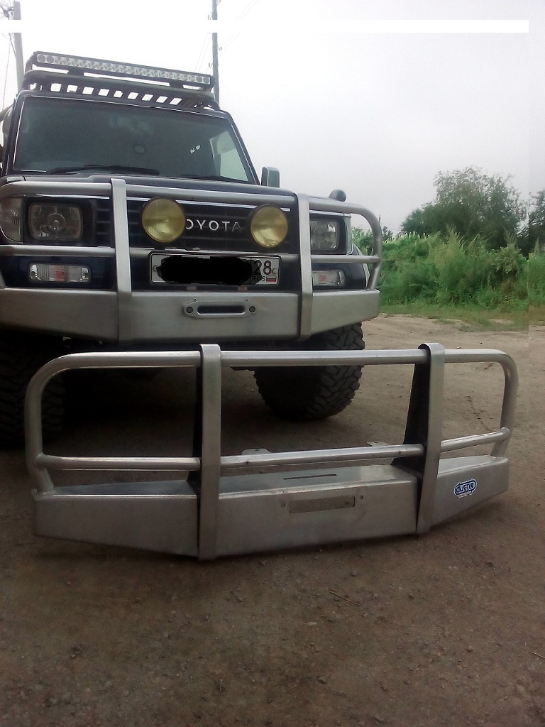 Продам алюминиевый бампер на прадо 78 - Экспедиционное снаряжение ...