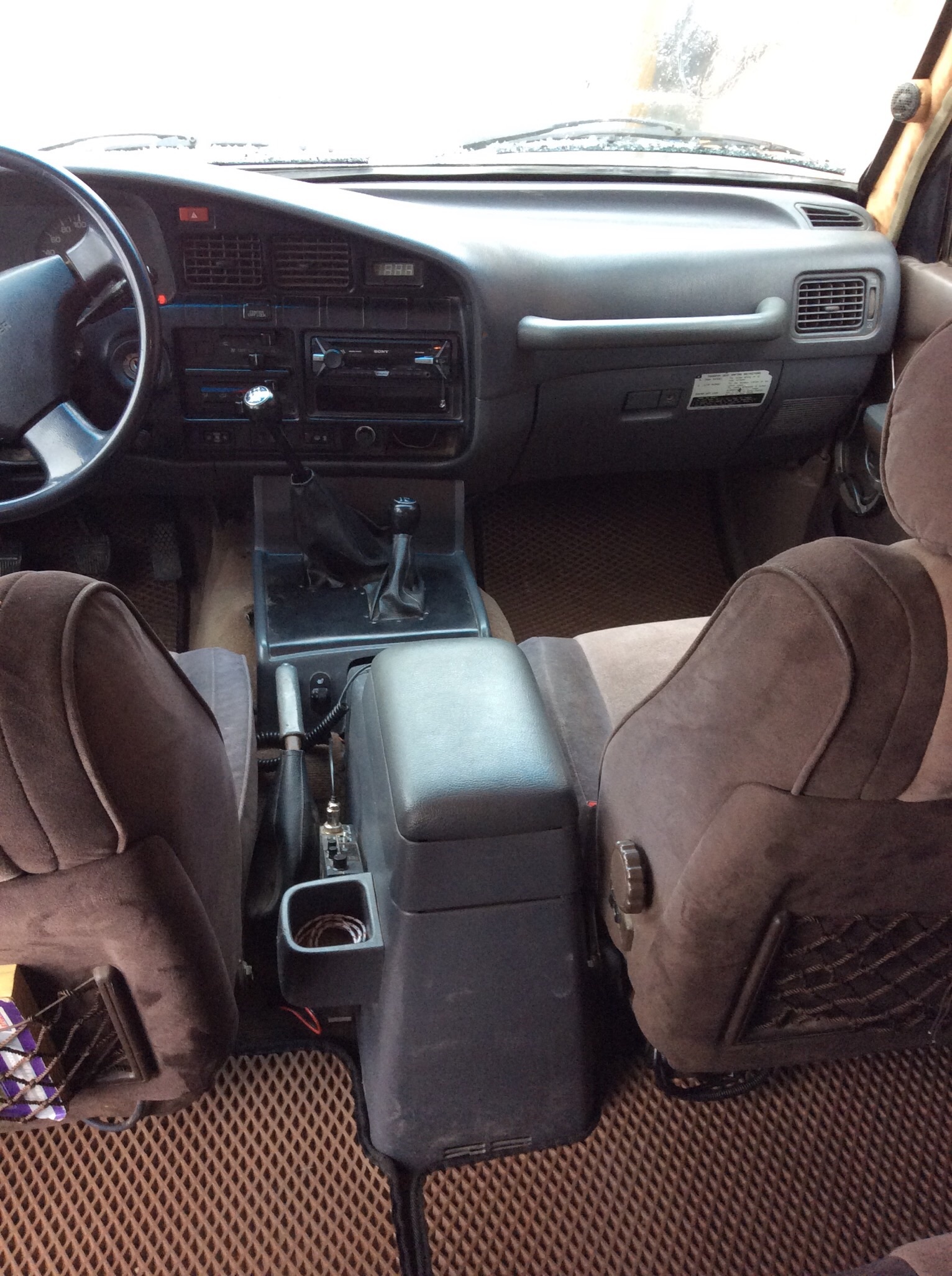 Toyota Land Cruiser 80 Торпедо кондиционер