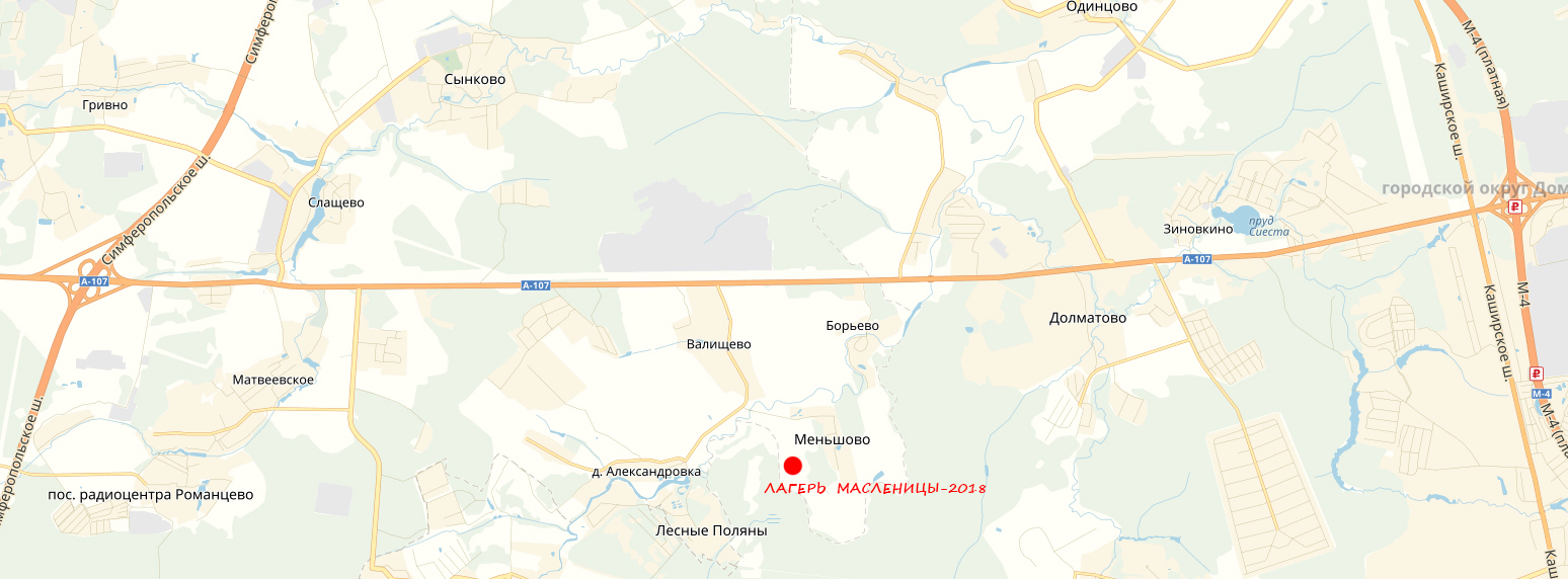 Царицыно гривно карта