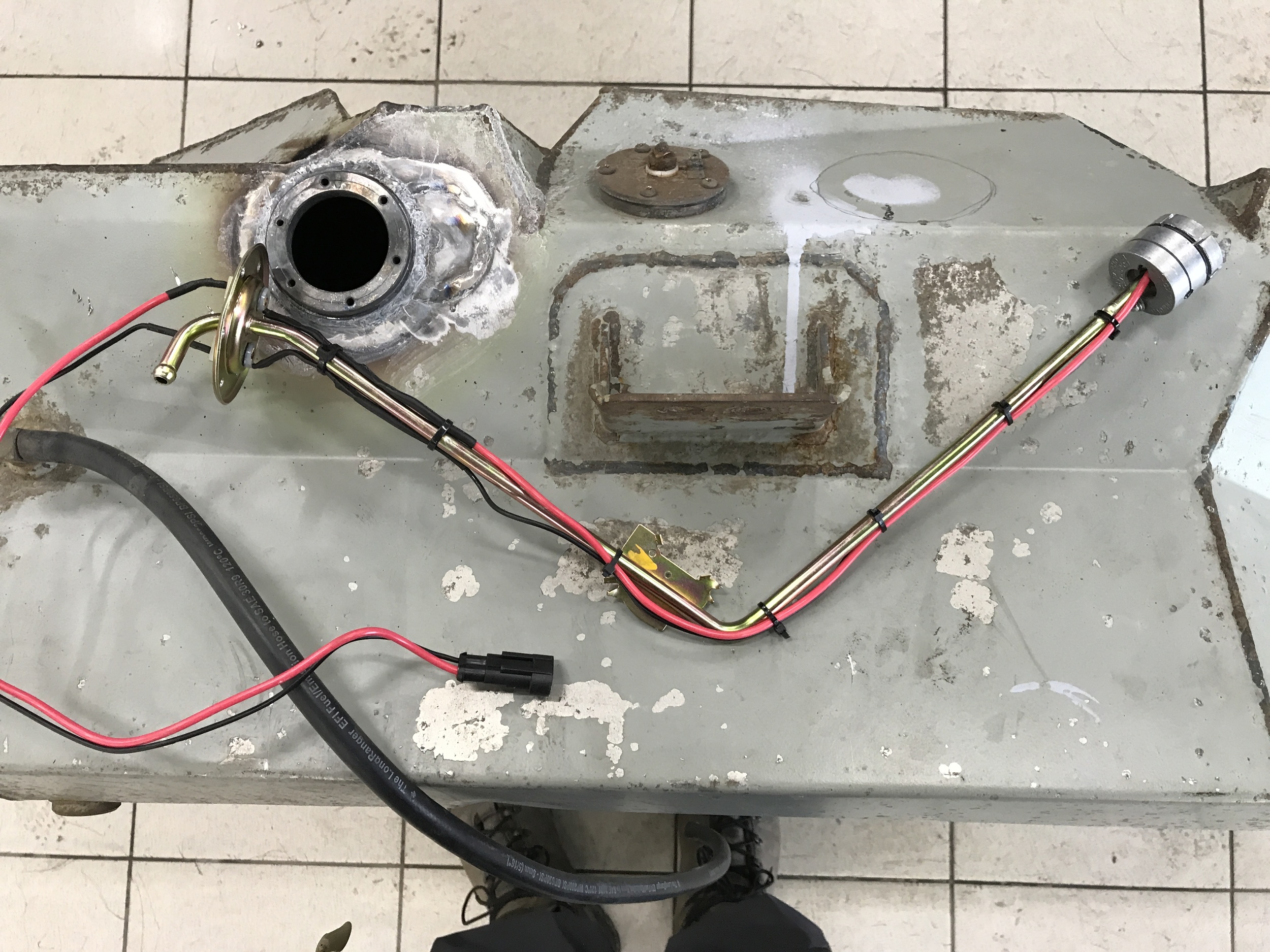 Топливозаборник уаз с обраткой