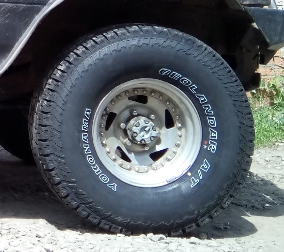 Yokohama Geolandar A/T G015 33/12.5 R15 на ковке - Шины и диски ...