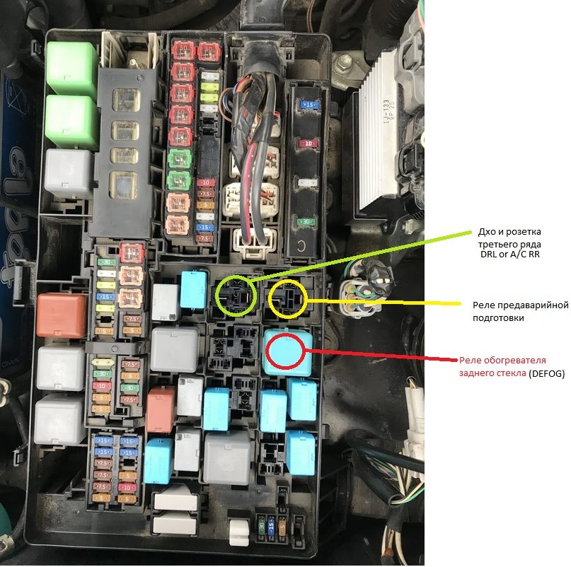 Подогрев лобового стекла v2. - Mitsubishi Outlander (3G), 2,4 л, 2013 года аксес