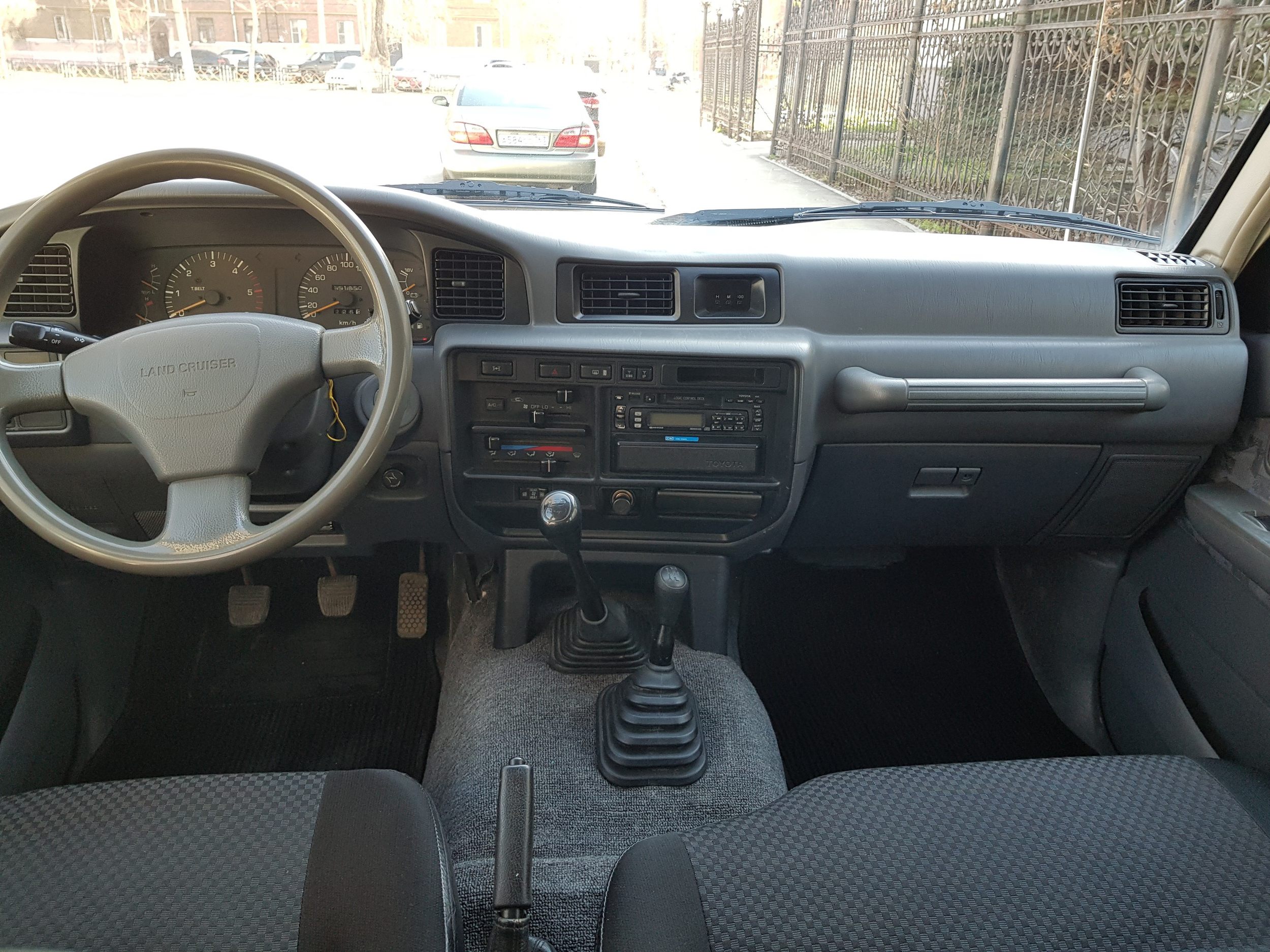 интерьер toyota land cruiser 80