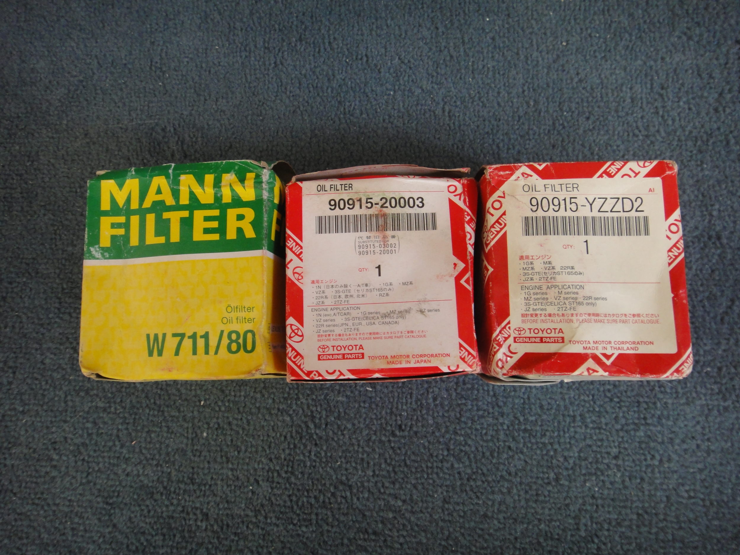 Продам масляные фильтры для 5VZ-FE. - Двигатель, трансмиссия, подвеска ...