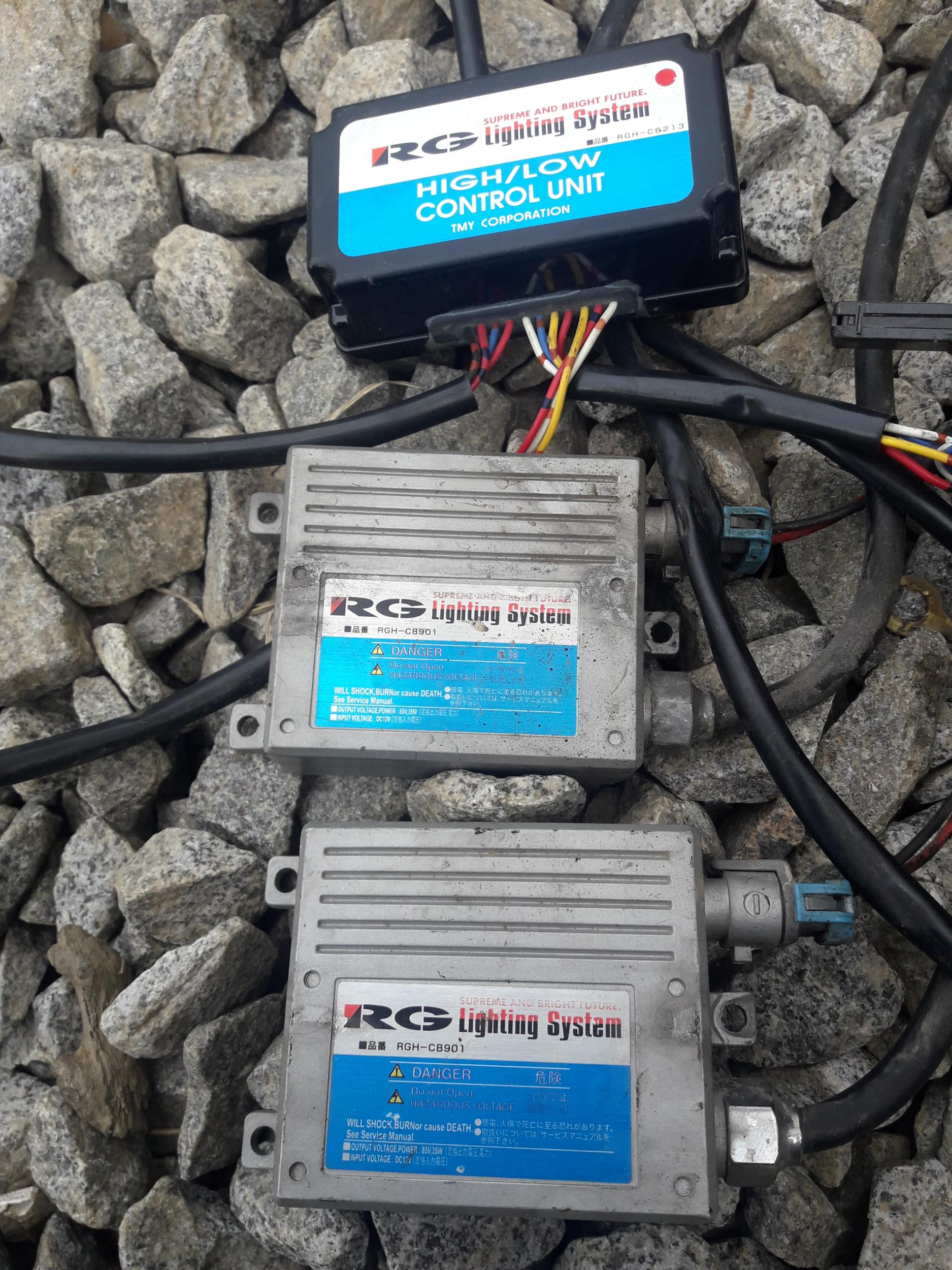 Блоки розжига ксенона RGH-CB901, проводка - Автозвук, навигация, связь ...