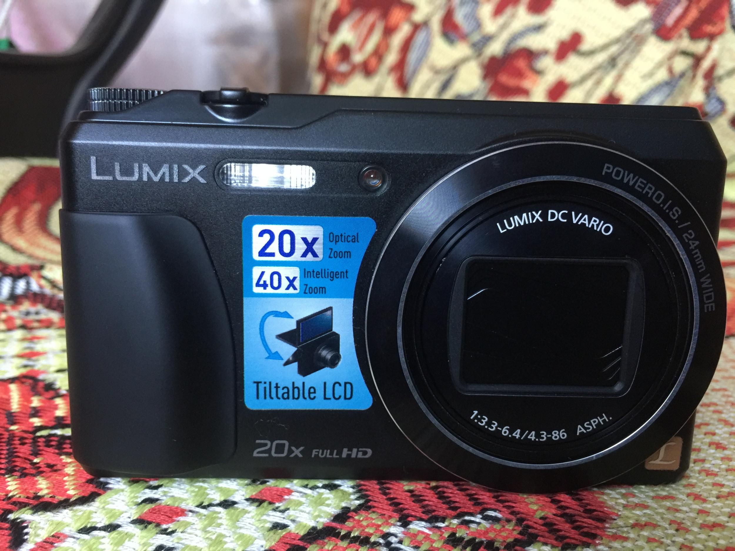 Фотоаппарат Panasonic Lumix DMC-TZ55. WiFi, 20х-Zoom,Full HD
