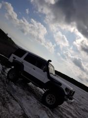 Расширители с внешним креплением на Toyota Land Cruiser 78 Prado и Toyota Land Cruiser 77(широкие 10 см)