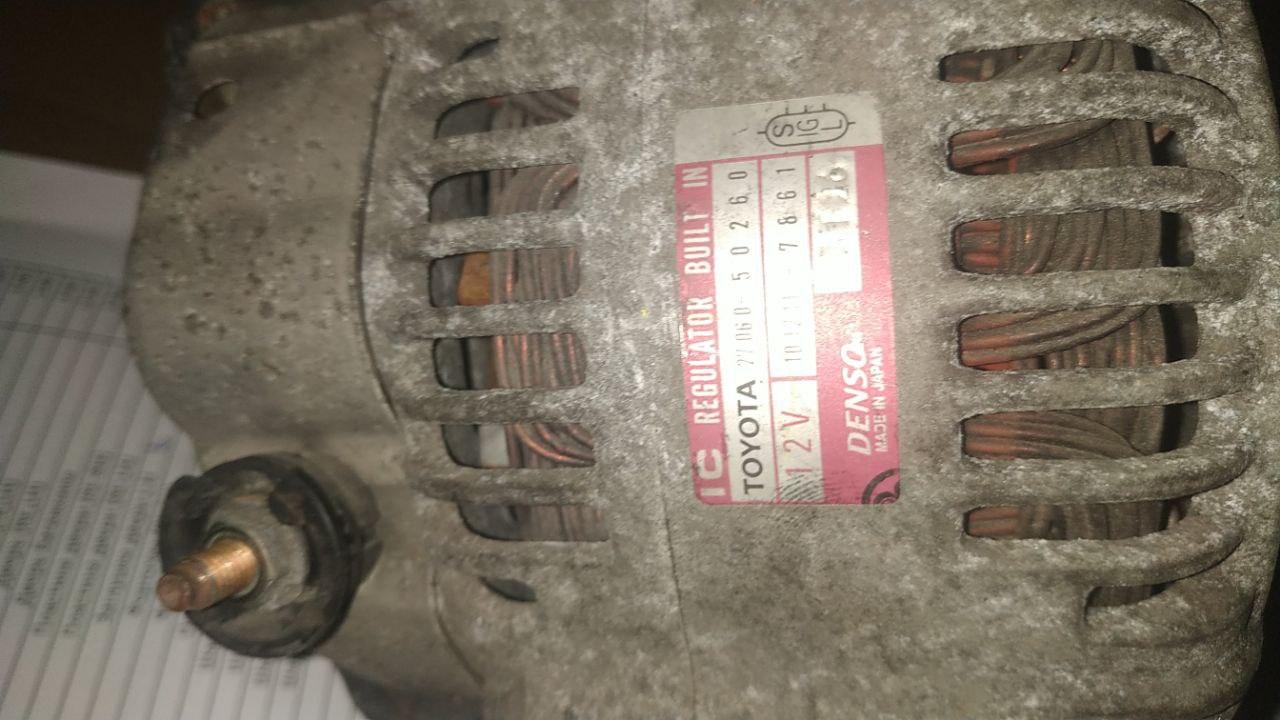 генератор 100А Toyota 27060-50260 - Кузов, рама, электрика и обвес ...