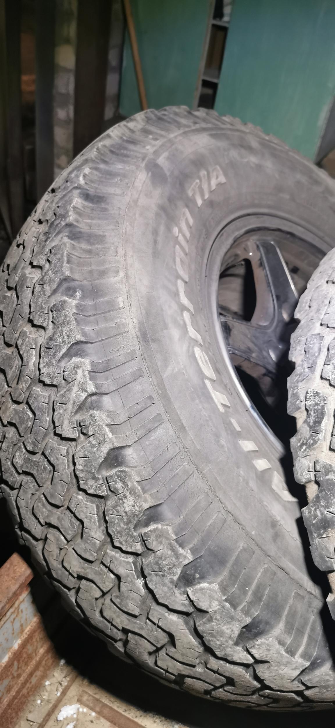 Колеса в сборе. Гудрич АТ 295/85 R16 - Шины и диски - Форумы Land ...