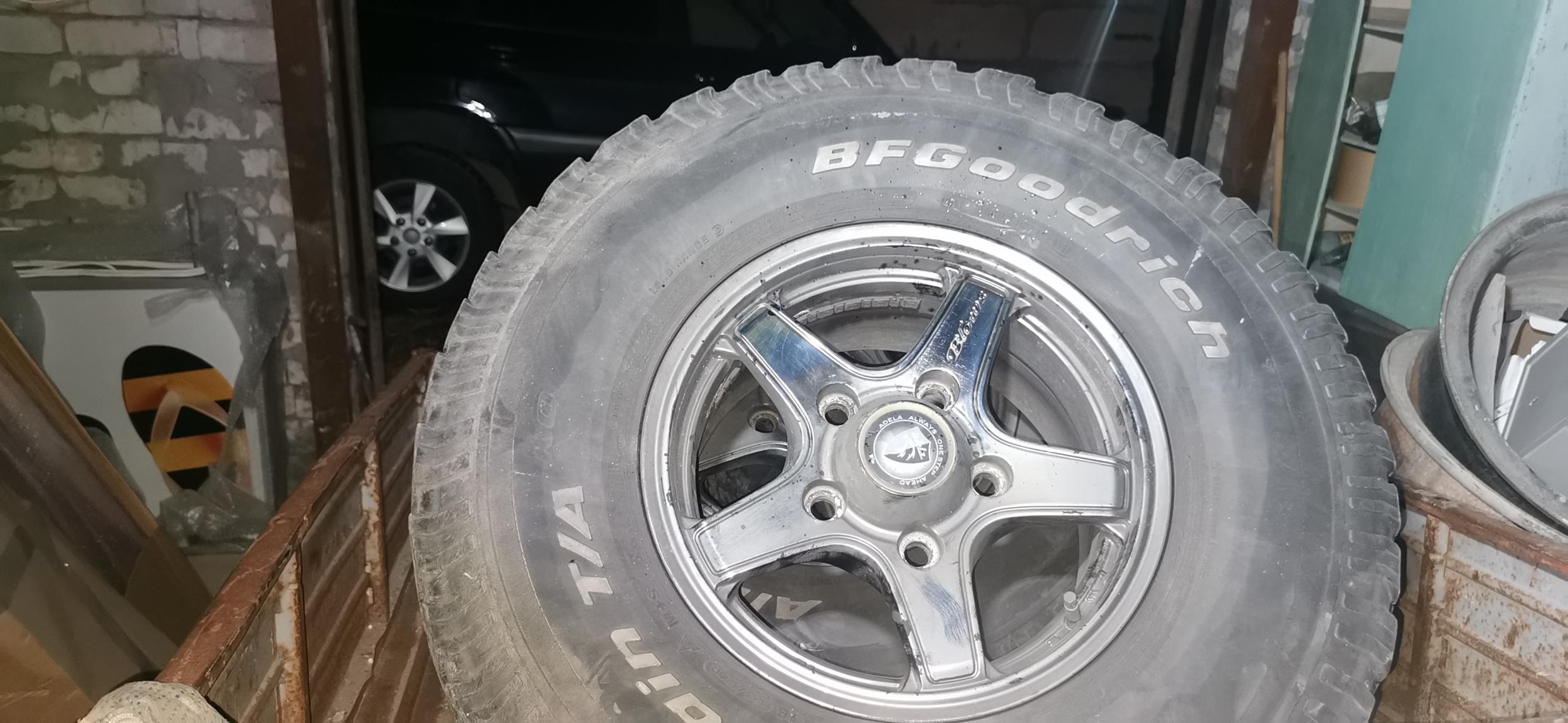 Колеса в сборе. Гудрич АТ 295/85 R16 - Шины и диски - Форумы Land ...