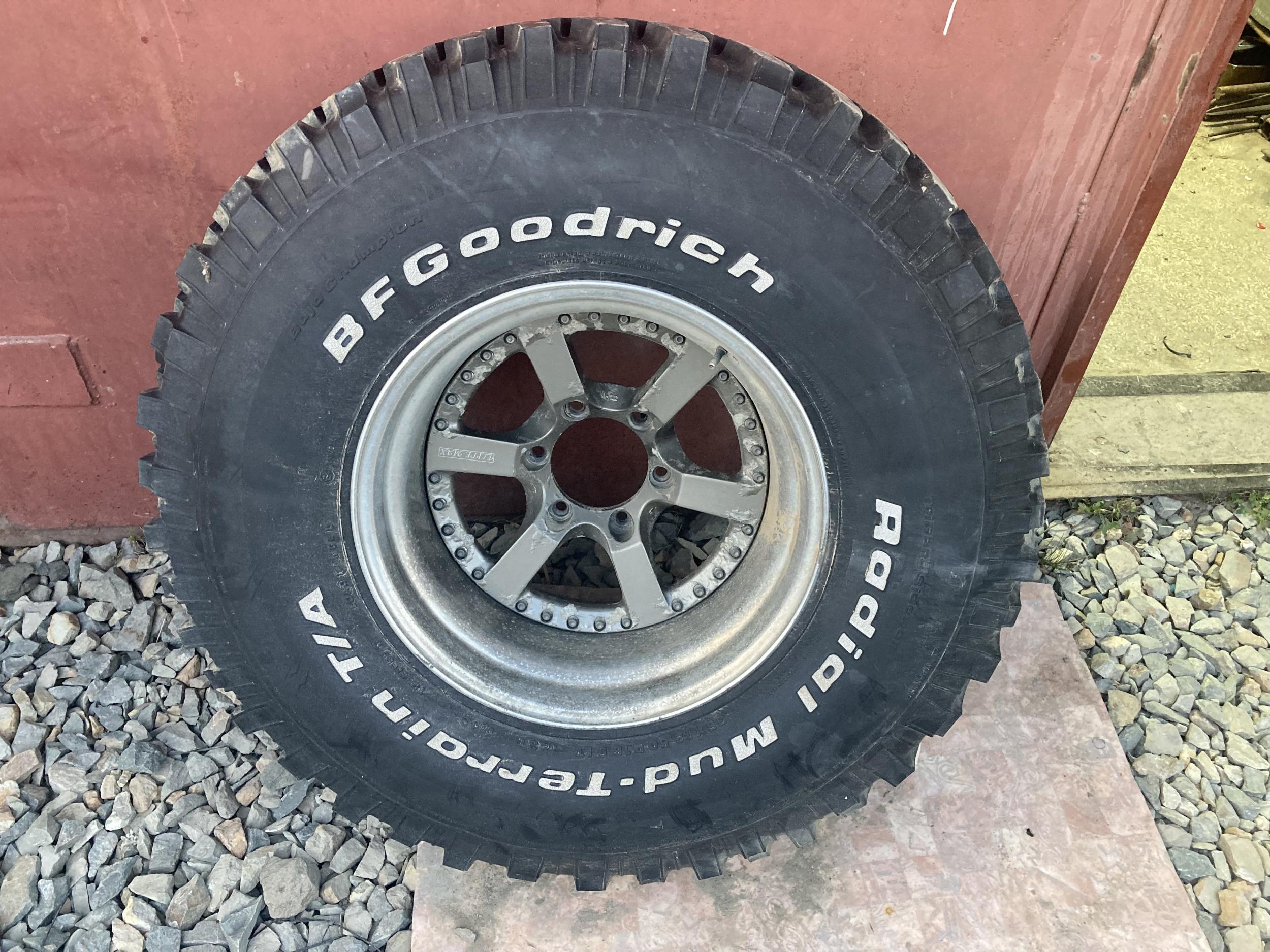 Продам новое колесо (на запаску) BFGoodrich 35x12.5x16.5 - Шины и диски -  Форумы Land-Cruiser.RU