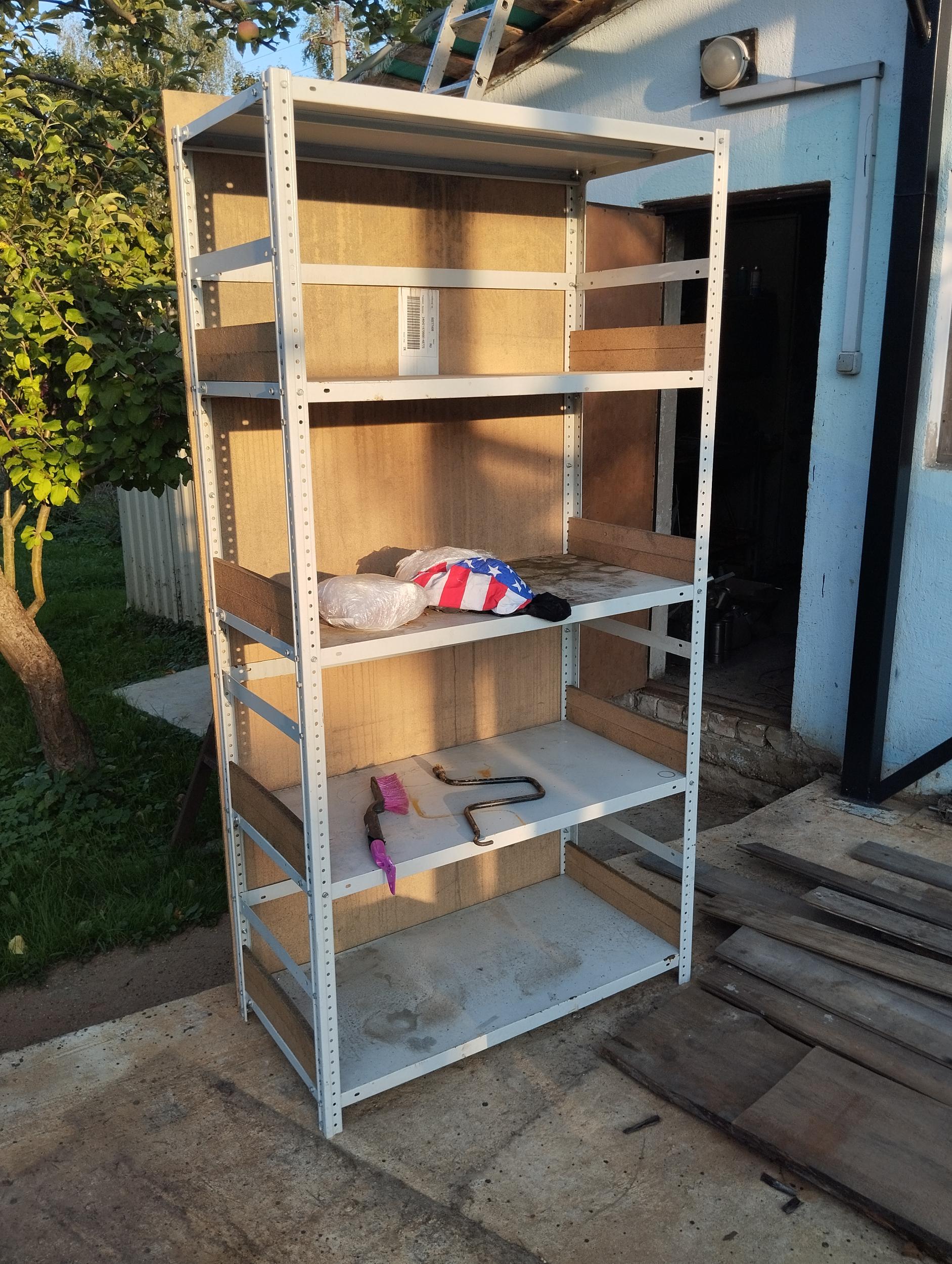 Стеллажи в гараж - Подарю - Обменяю - Форумы Land-Cruiser.RU