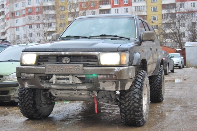 Тойота Сурф 130 зеленый