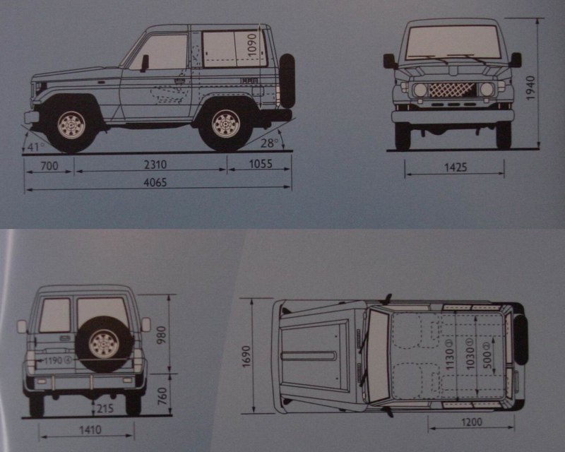 Land cruiser 70 схема