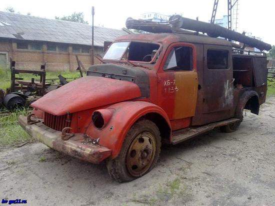 ГАЗ 69 пожарный ПМГ 20