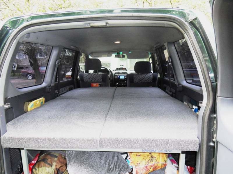 Toyota Hiace спальное место