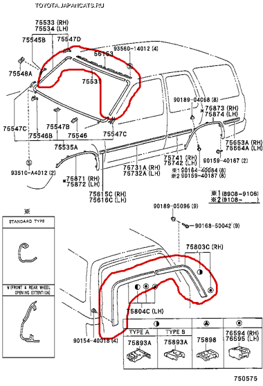 Дверная карта сурф 185