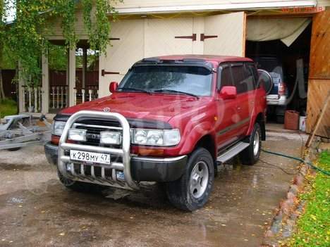 Land Cruiser 80 кенгурятник