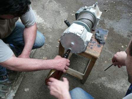 Вертикальная лебедка AISIN 1000