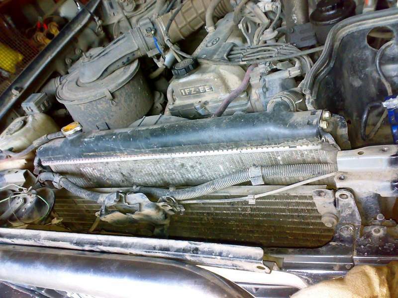 Промывка сот радиатора снаружи - Тех. вопросы Landcruiser серий 80, 100 ...